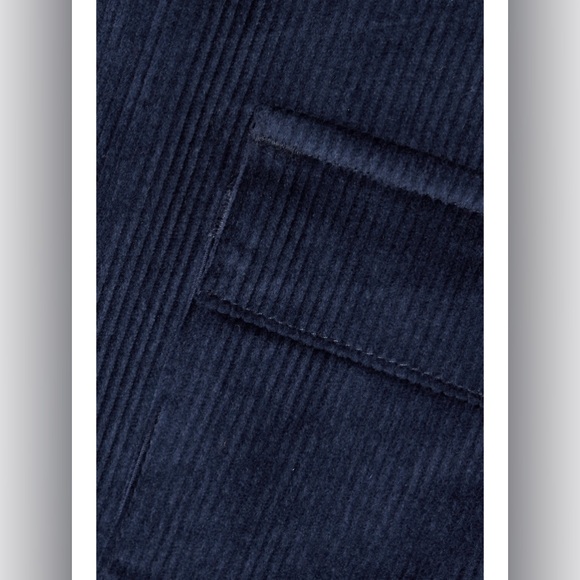 RIVET UTILITY Bigwig Corduroy Jumpsuit in Navy Blue - Picture 8 of 14